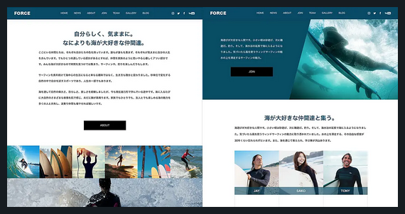 FORCE TCD WordPressテーマ