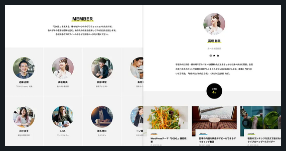 CODE. TCD WordPressテーマ
