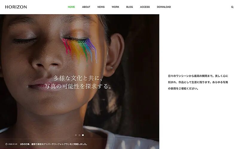 HORIZON TCD WordPressテーマ