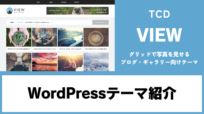 VIEW TCD WordPressテーマ